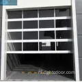 Aluminium matglas sectionele garagedeur